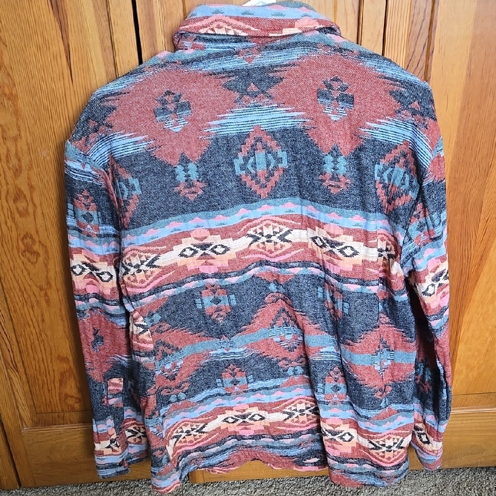 Southwestern Patterned Jacket - Picture 4 of 4